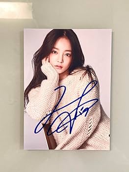 Amazon.co.jp: ク ハラ直筆サイン入り2Lサイズ写真…Goo Hara…KARA元