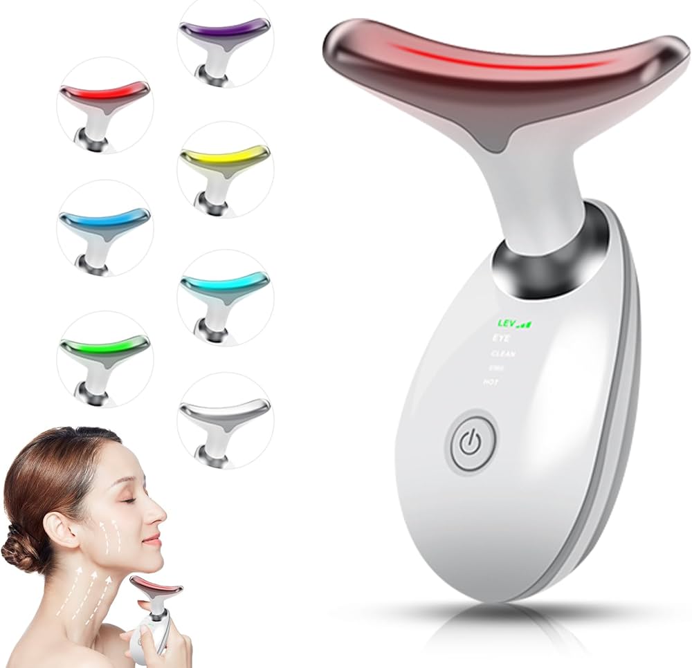 Amazon.com: Face Beauty Device, Multifunctional Facial Massager, 7