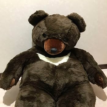 Amazon.co.jp: ぬいぐるみ 熊 クマ ツキノワグマ 特大 サンアンド