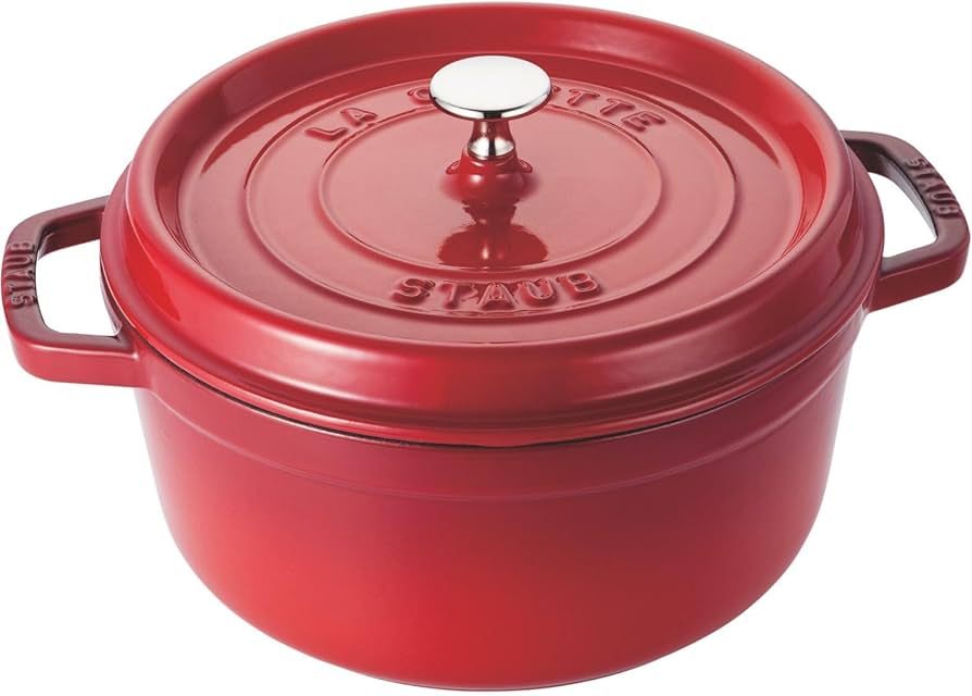 Amazon.co.jp: staub ストウブ 「 ピコ ココット ラウンド チェリー