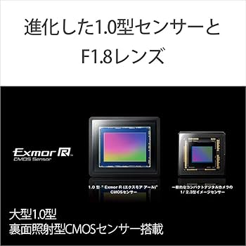 Amazon | SONY デジタルカメラ DSC-RX100M2 1.0型センサー F1.8レンズ