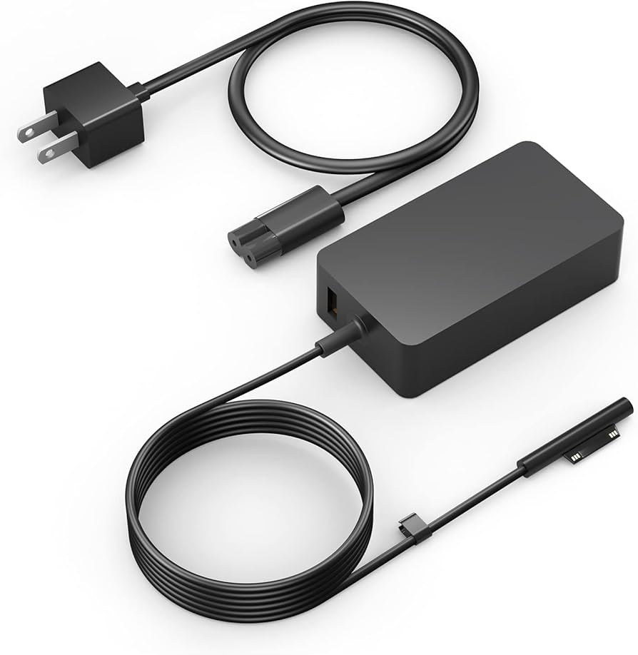 Amazon.com: Yodzgaco 65W Surface Pro Laptop Charger for Microsoft