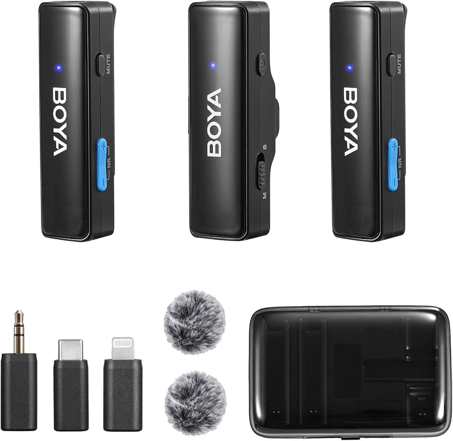 Amazon.co.jp: BOYA BOYALINK ワイヤレス ラベリア マイク iPhone