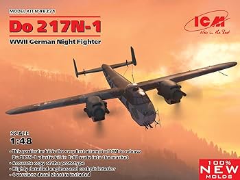 Amazon | アイシーエム ICM 1/48 ドイツ空軍 ドルニエDo217N-1 夜間