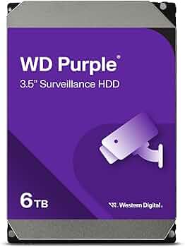 Amazon.com: Western Digital 6TB WD Purple Surveillance Internal