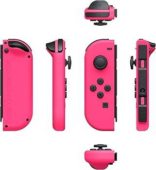 Nintendo Switch Joy-Con (L/R) Neon Pink/Neon Green : Amazon.ca