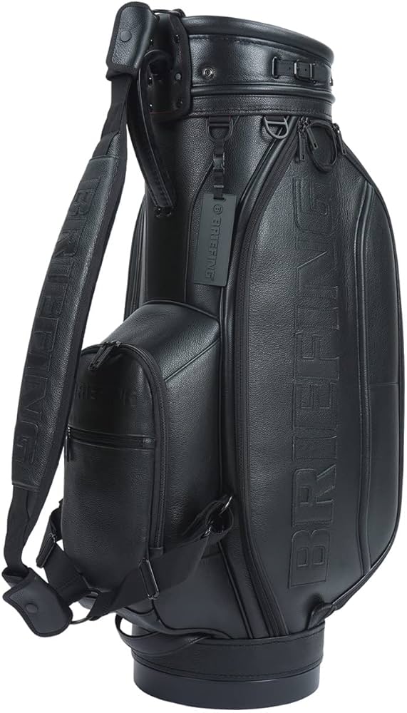 Amazon | ブリーフィング ゴルフ 9.5型 キャディバッグ CR-11 レザー