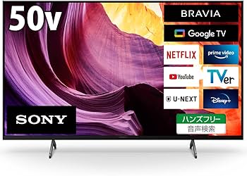 Amazon.co.jp: ソニー 50V型 4K 液晶 テレビ ブラビア KJ-50X80K