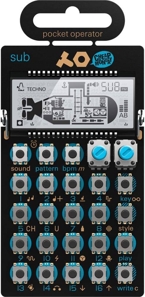Amazon.com: teenage engineering Pocket Operator PO-14 Sub Bass