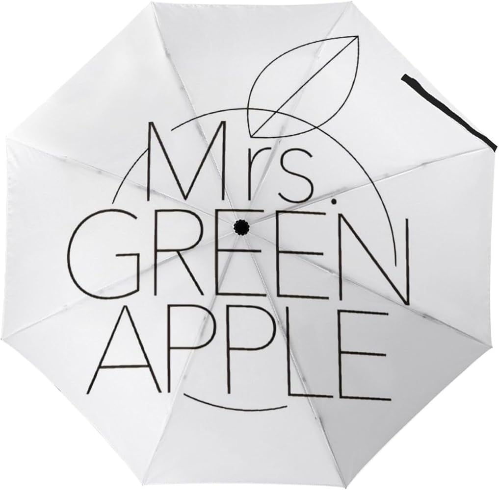 Amazon | ミセス・グリーン・アップル 3 傘 折りたたみ傘 ワンタッチ