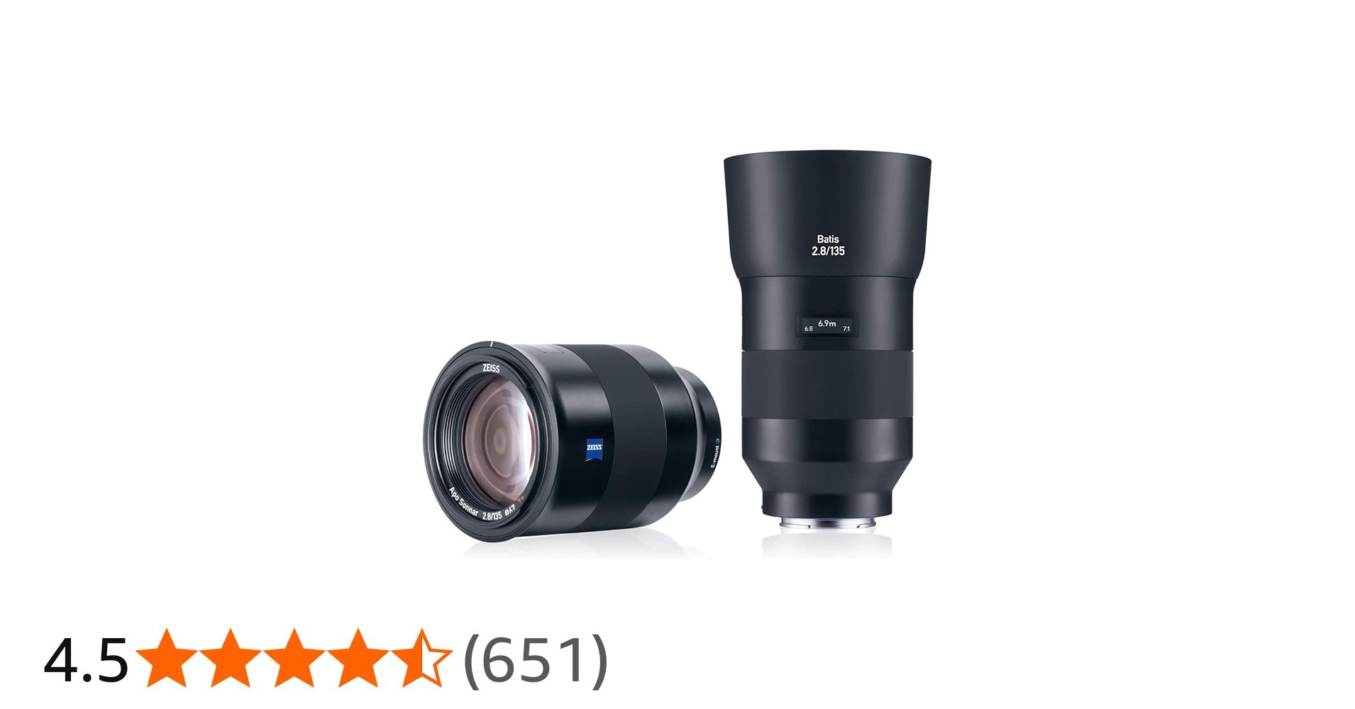 Amazon.co.jp: Carl Zeiss 単焦点レンズ Batis 2.8/135 Eマウント