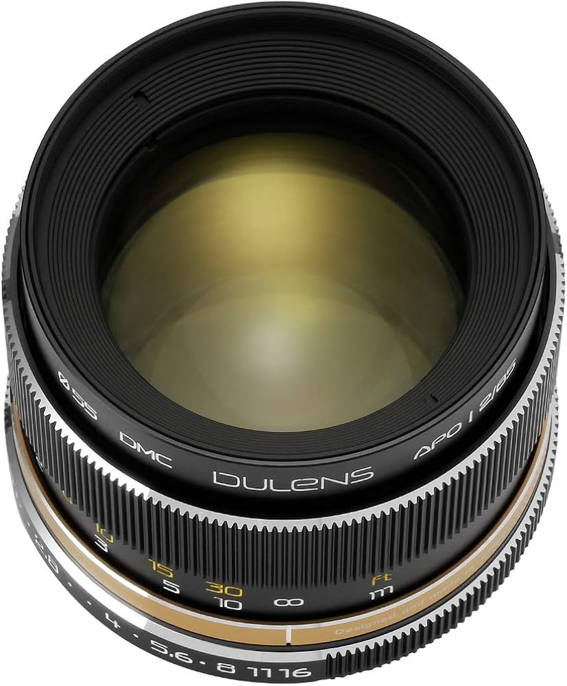 Amazon | DULENS APO 85mm F2 キヤノンEF ブラック（若明光学 毒鏡