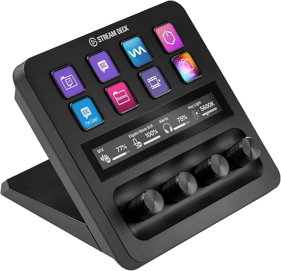 Elgato Stream Deck + | Audio Mixer and XLR Mic to USB-C (Wave XLR