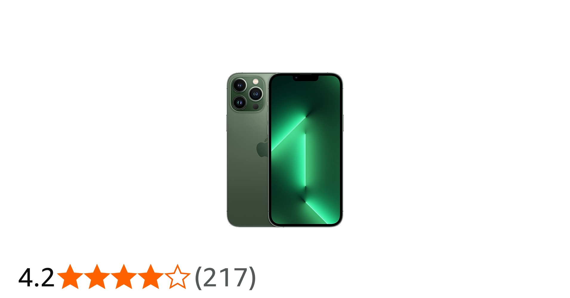 Amazon | Apple iPhone 13 Pro Max (128 GB) - アルパイングリーン SIM