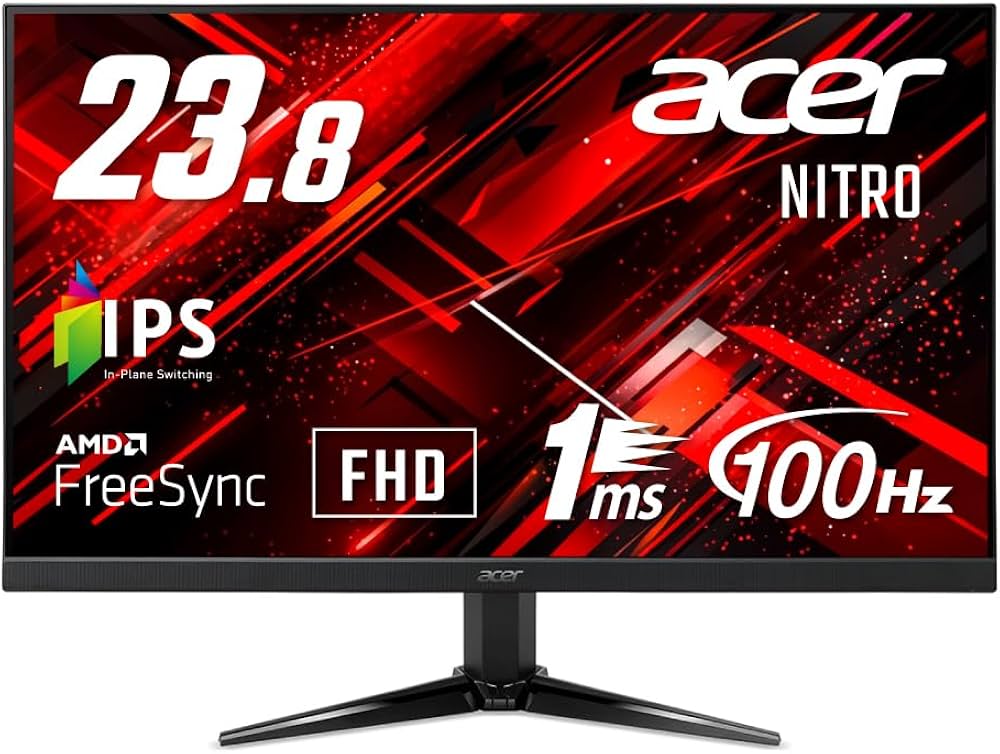 2台セット】Acer Nitro KG241YHbmiix 23.8インチ Amazon.co.jp: 日本