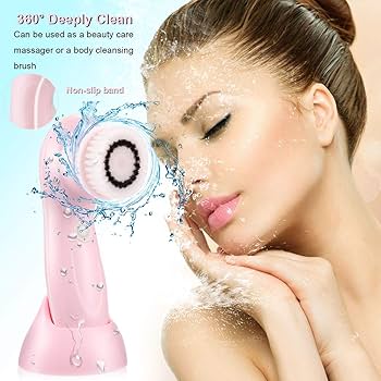 Amazon | 洗顔ブラシ充電式 音波 電動洗顔器 ボディブラシ 防水 毛穴