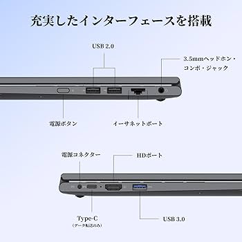 Amazon.co.jp: ZENAERO ノートパソコン Office 2024 LTSC搭載 360度