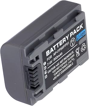 Amazon.com : Battery Pack for Sony DCR-SR70, DCR-SR80, DCR-SR90