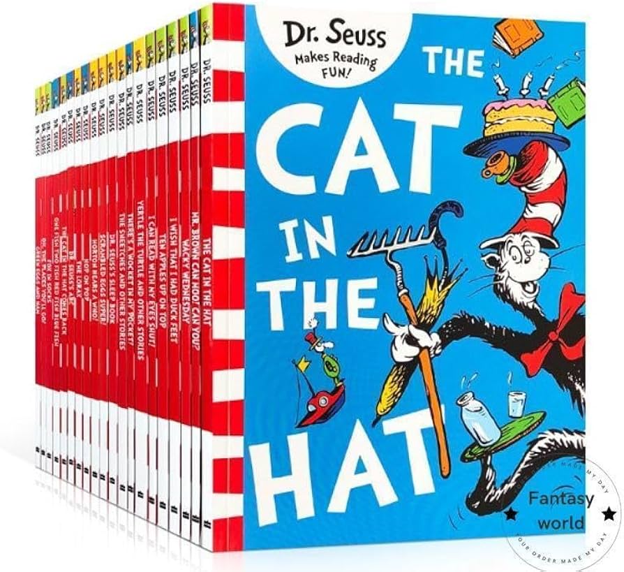 Amazon.co.jp: Dr Seuss ドクタースース 20冊 英語絵本 洋書 BJOA