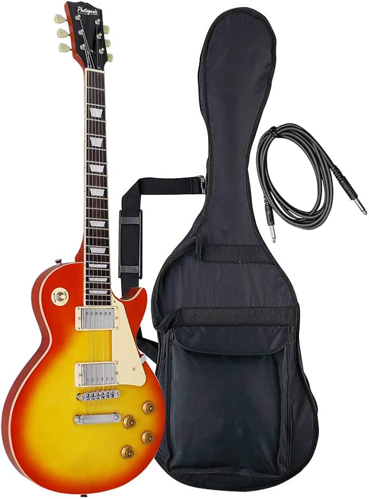 Amazon.co.jp: PhotoGenic エレキギター LPタイプ LP-260/CS チェリー