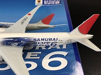 Amazon.co.jp: herpa 1/400 B777-300ER JAL 日本航空 SAMURAI BLUE
