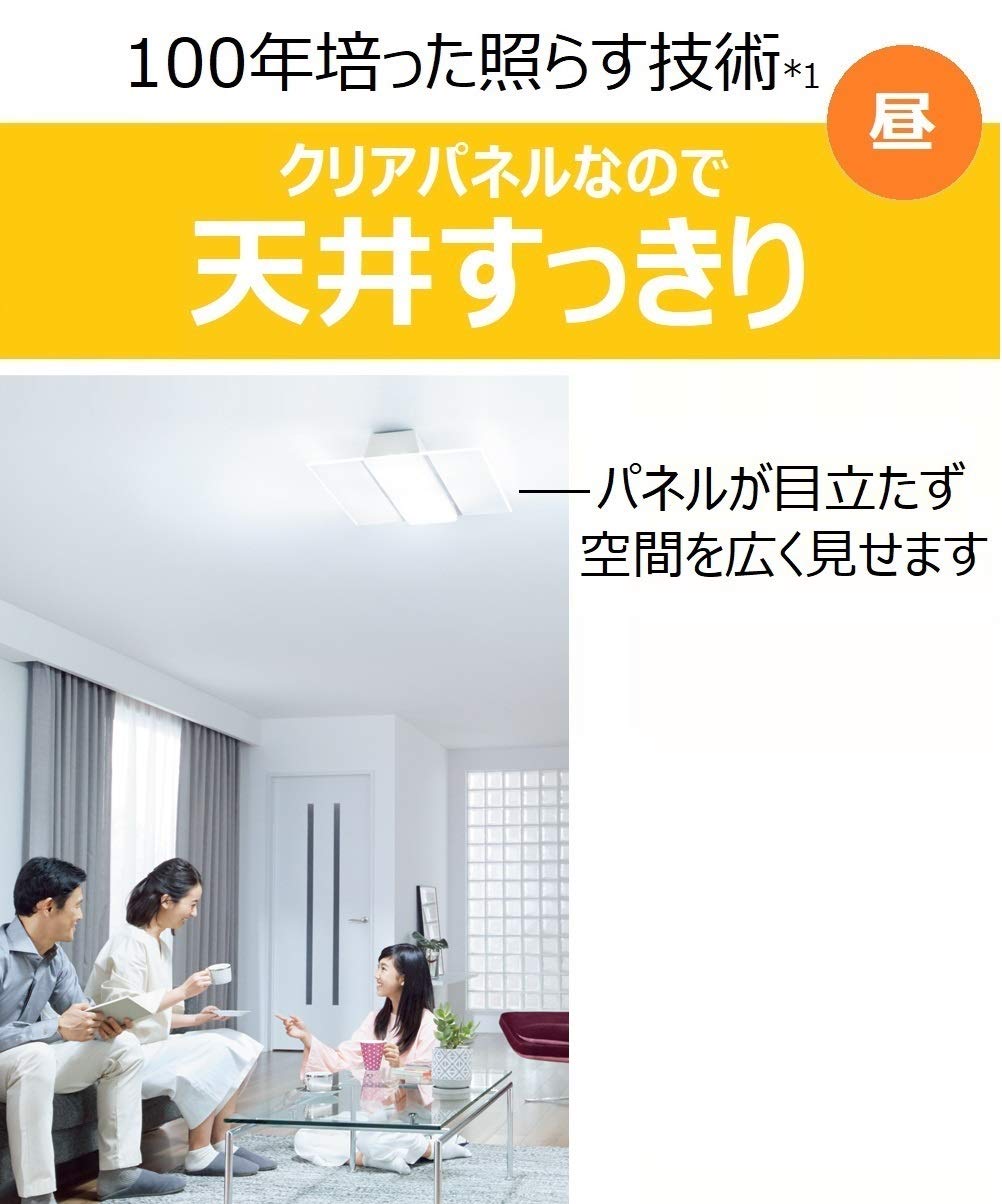 Amazon | パナソニック LEDシーリングライト AIR PANEL LED 角型パネル