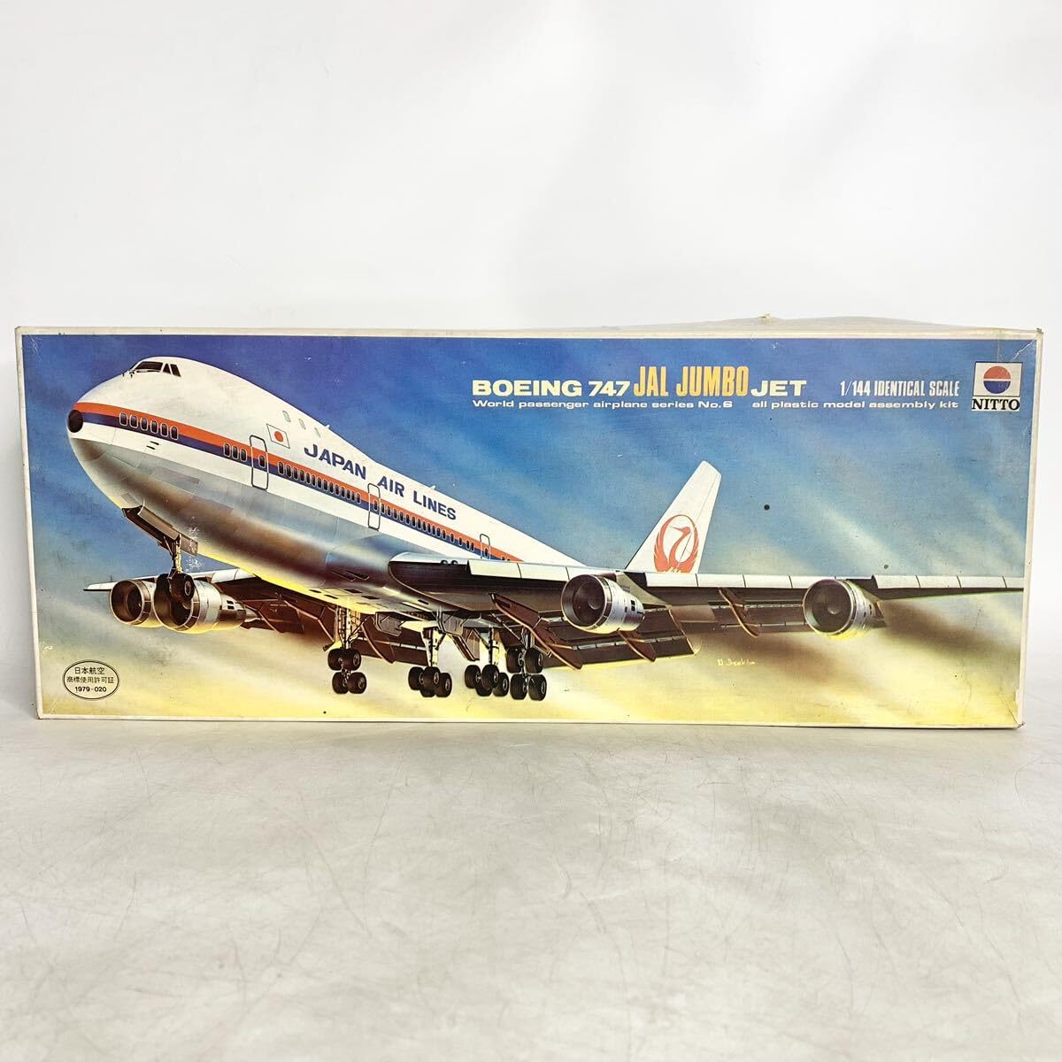 Amazon.co.jp: ニットー NITTO 1/144 日航ジャンボ Boeing 747 JAL
