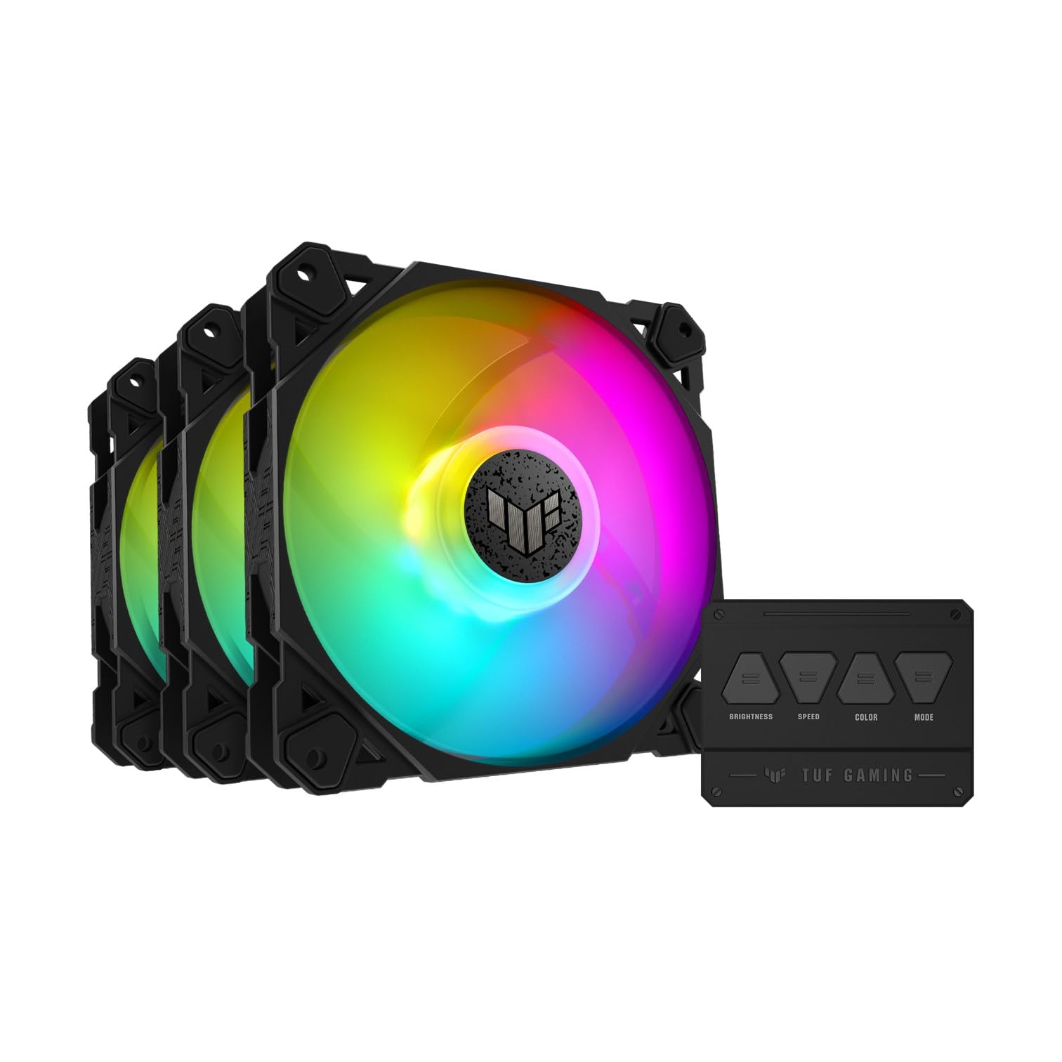 Amazon | ASUS ケースファン 120mm 3個パック Aura Sync TUF GAMING