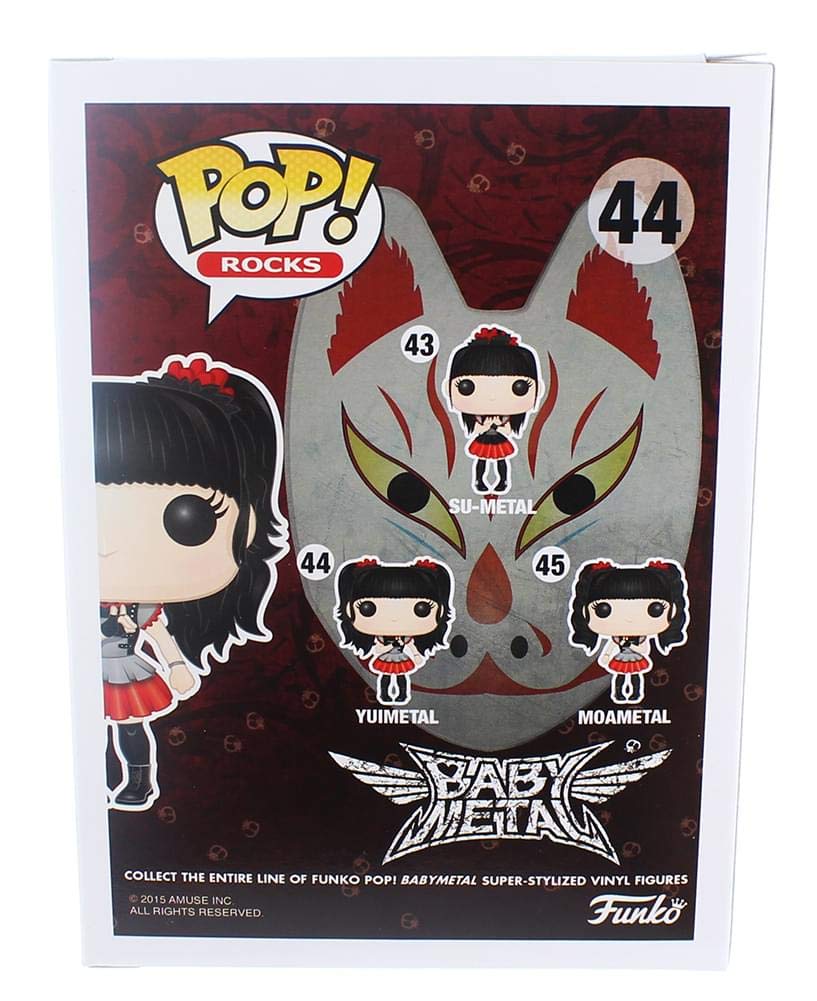 Amazon.com: Funko Pop Rocks: Babymetal - Yuimetal Action Figure