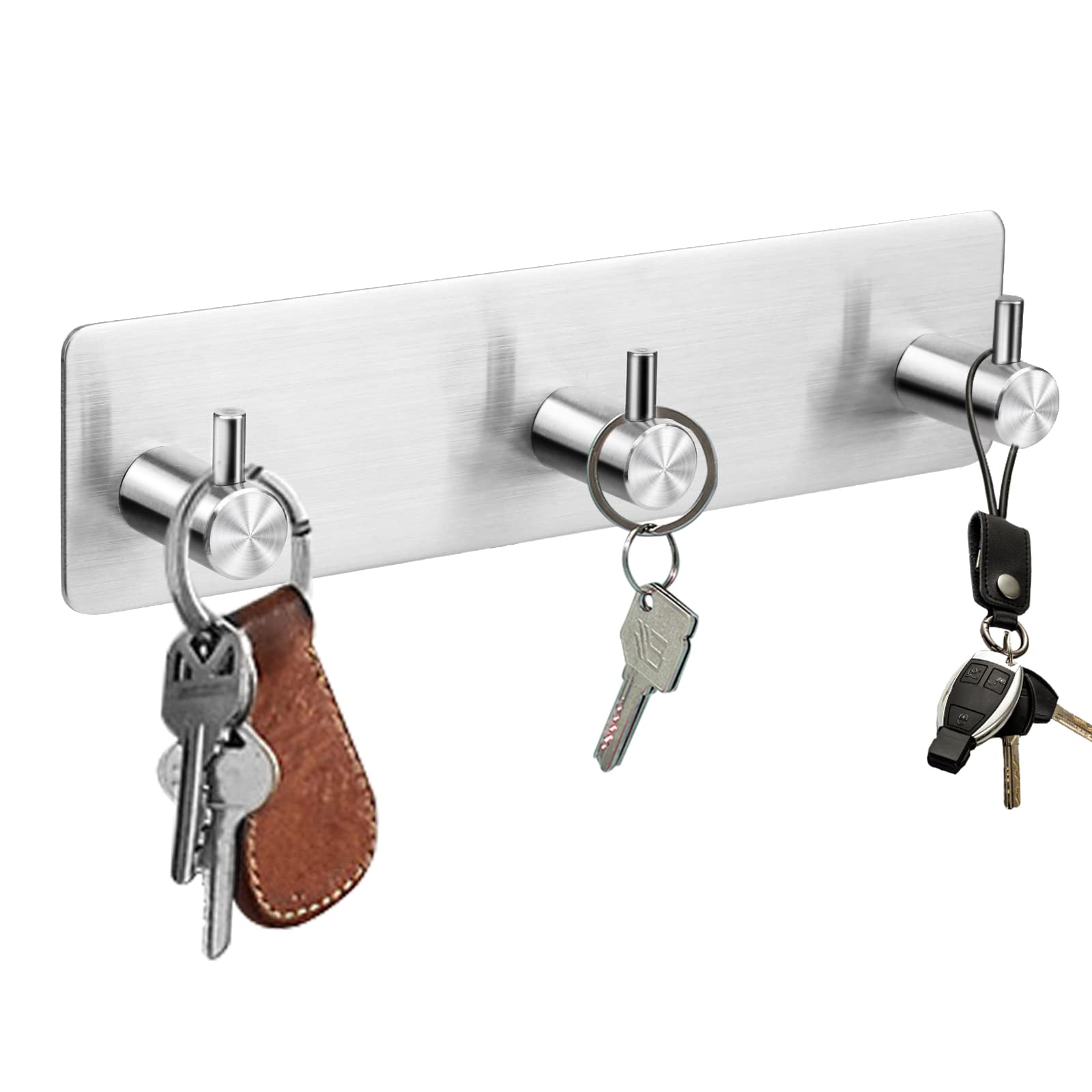 Amazon.com: ArtHue Key Holder for Wall, Self Adhesive Key Rack Key