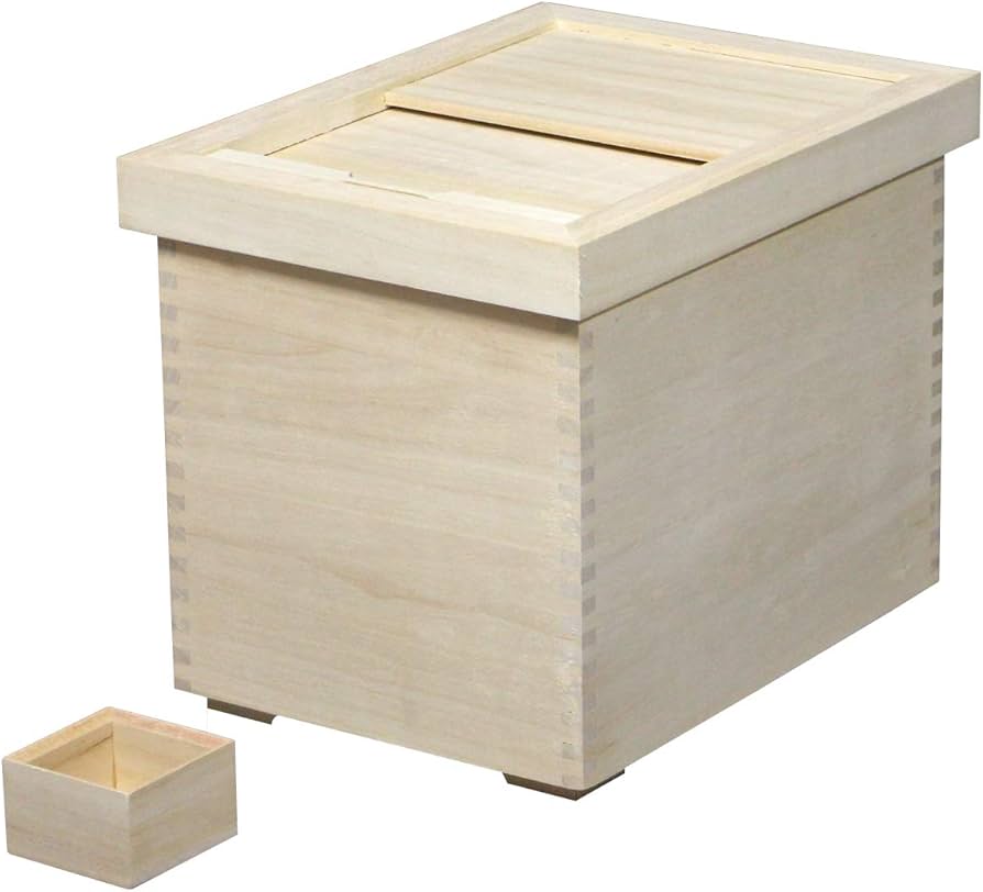 Amazon.co.jp: 桐米びつDX-10 1981 : Home & Kitchen