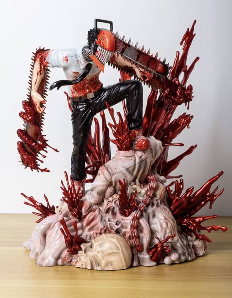 Amazon.co.jp: チェンソーマン 28センチ フィギュア 海外製作 1円