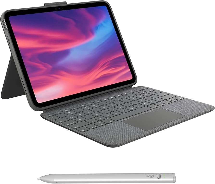 Amazon.com: Logitech Combo Touch Keyboard Case for iPad (10th gen