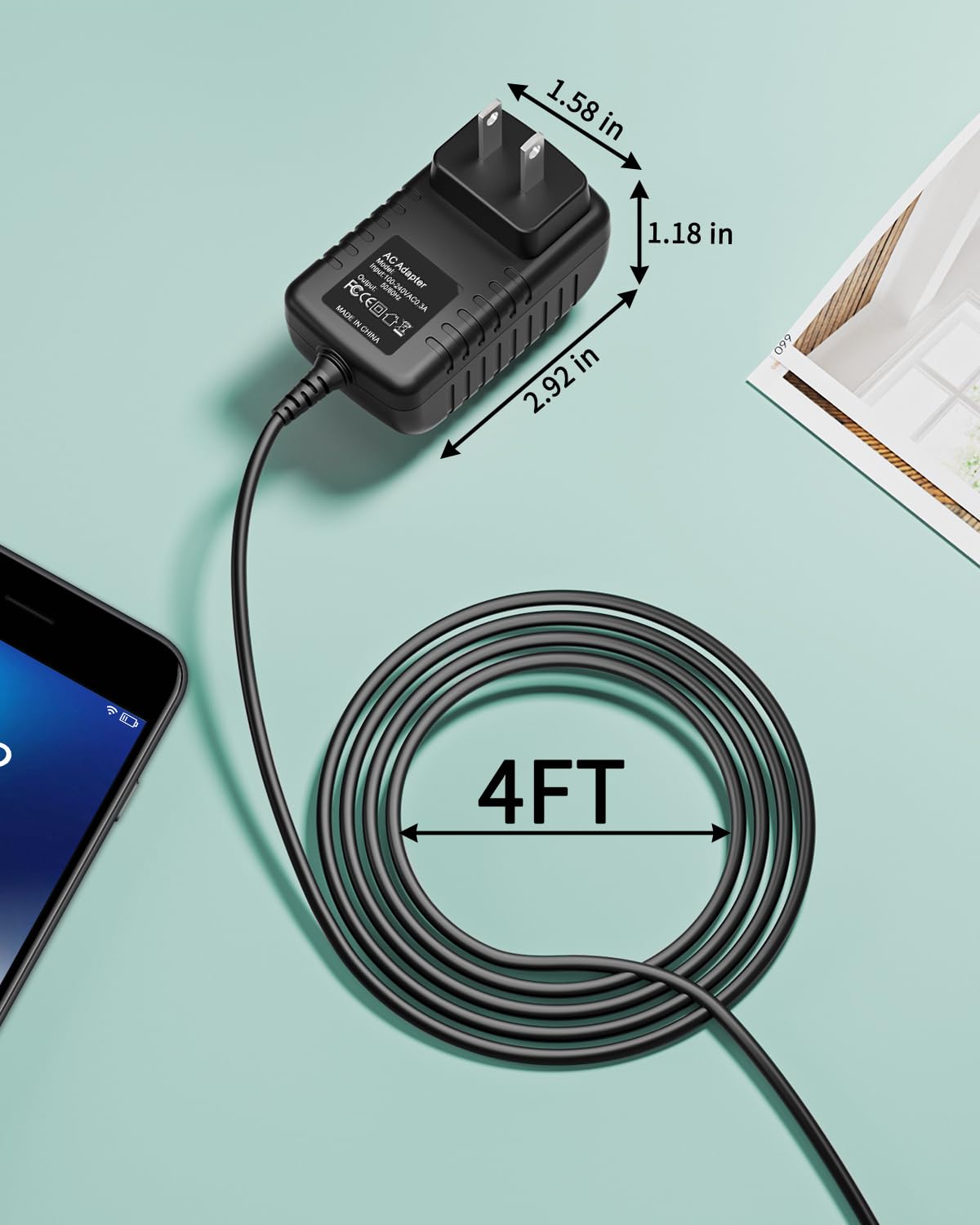 Amazon.com: RXQMXG US 18V Power Adapter Compatible with Jim Dunlop