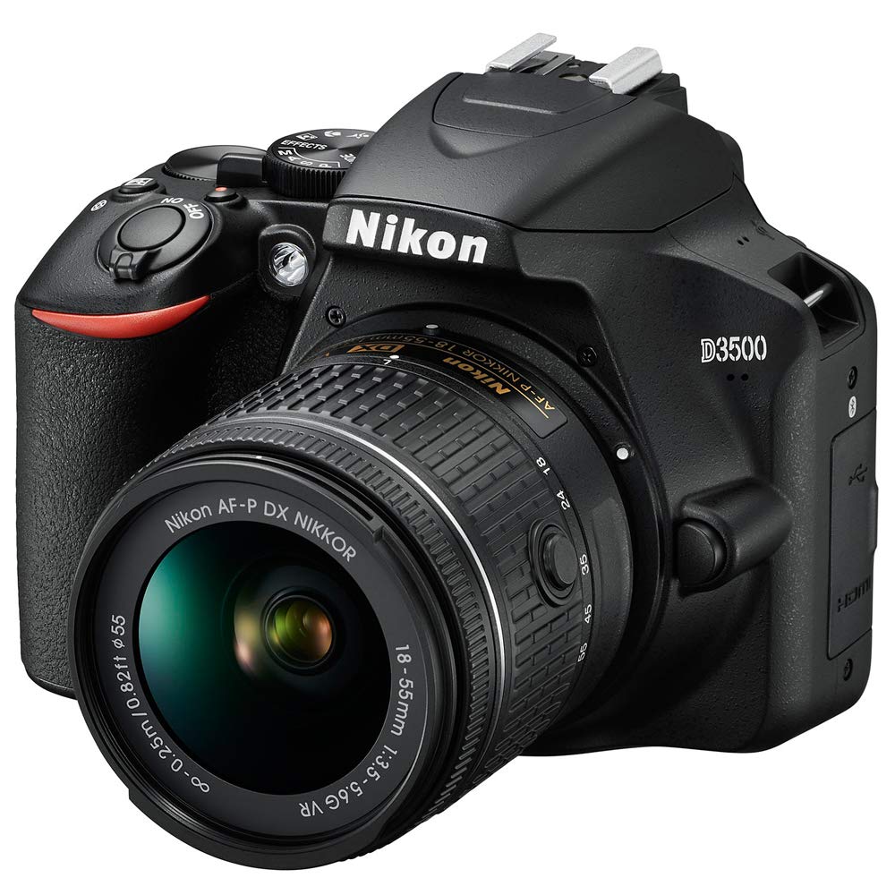 Amazon.com : Nikon D3500 DSLR Camera w/AF-P DX 18-55mm VR and 70