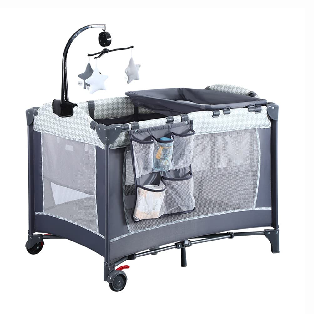 Amazon.co.jp: Brotish 折りたたみ式 赤ちゃん ベビーベッド