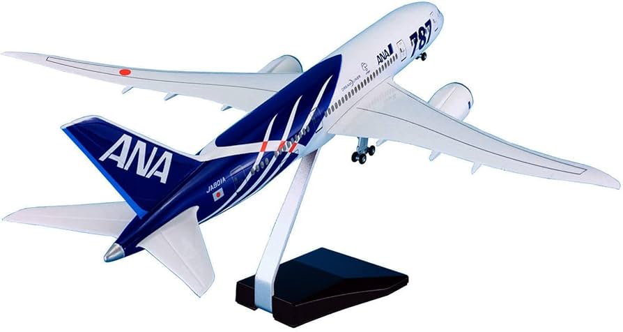 Amazon.co.jp: 16.9 インチ 1:130 モデル ジェット飛行機モデル ANA
