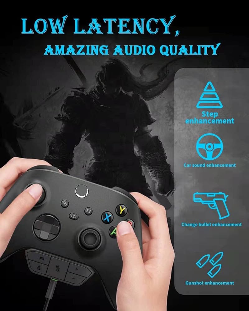 Amazon.co.jp: Xbox コントローラー用ヘッドセットアダプター