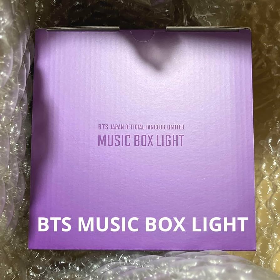 Amazon.co.jp: bts jpfc限定 music box light 日本限定 : おもちゃ
