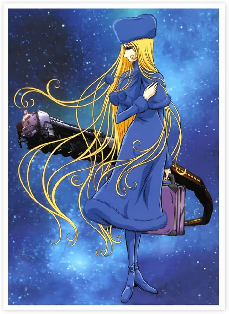 Amazon.co.jp: 銀河鉄道999 松本零士 クリスタルステッカー PVC 防水