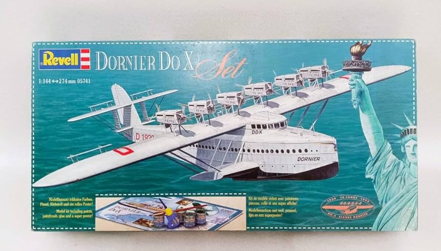 Amazon.co.jp: Y 未開封 未組立 レベル 1/144 ドルニエ Do X Set