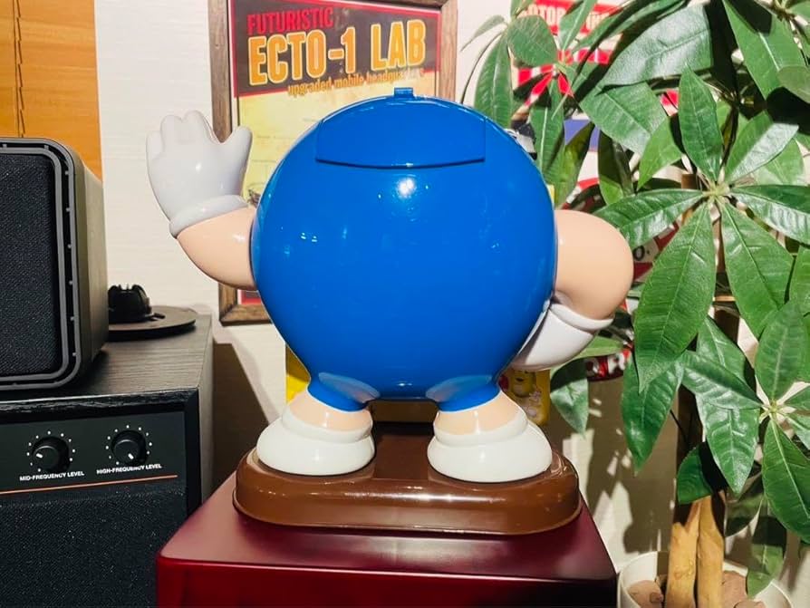 Amazon.co.jp: 超 M&M's エムアンドエムズ ディスペンサー 青 : ホーム