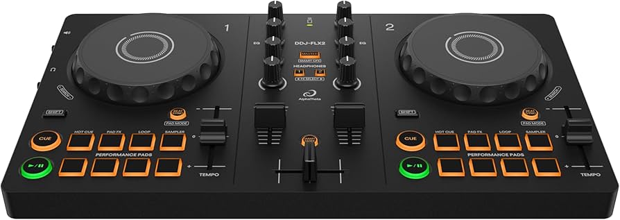 Amazon.com: AlphaTheta/Pioneer DJ DDJ-FLX2 Beginner DJ Controller