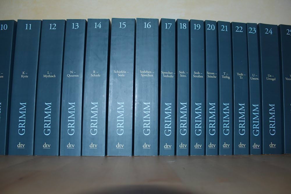 Deutsches Woerterbuch (33 volume set): Jacob Grimm, Wilhelm Grimm