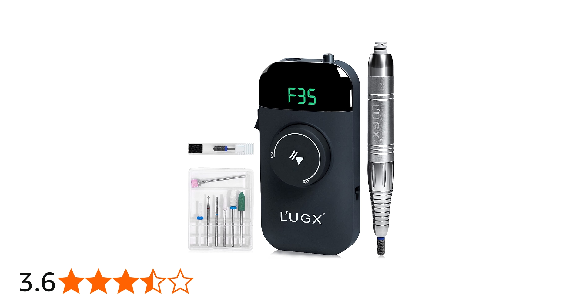 Amazon.co.jp: L'UGX 電動ネイルマシン 35000RPM プロ ブラシレス