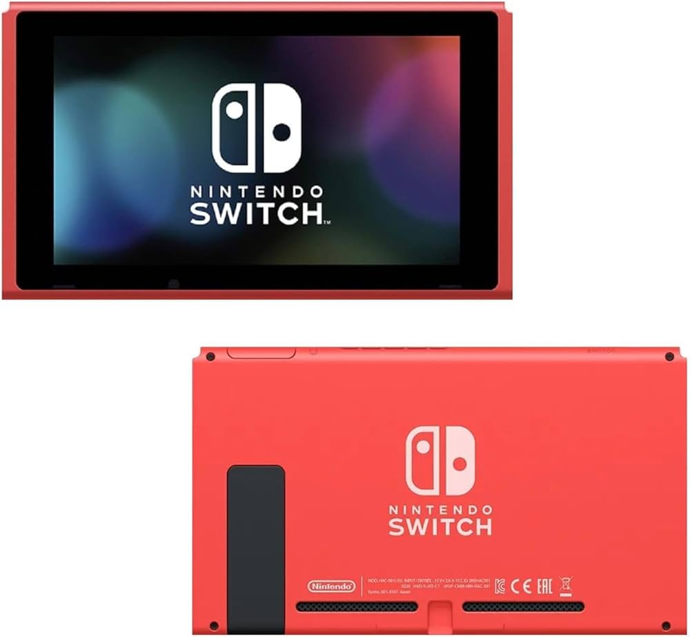 美品】Nintendo Switch マリオカラーセット（バッテリー強化版