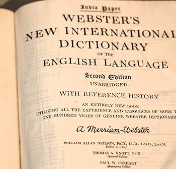Amazon.co.jp: Webster's New International Dictionary of the