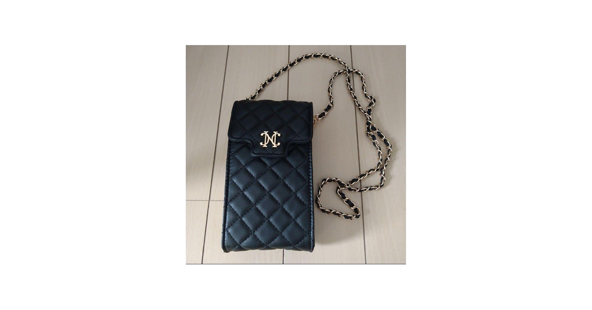 Amazon.co.jp: ナイスクラップ ノベルティ スマホショルダー ブラック