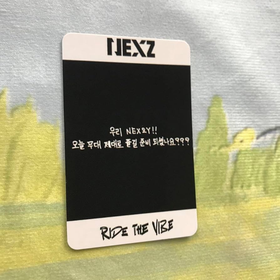 Amazon.co.jp: NEXZ RIDE THE VIBEサノク ネクスジ ユウキ2週目事前