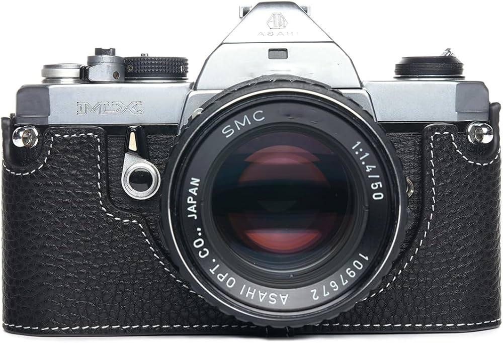 Amazon | TP Original Pentax MX ME 専用 ブルタイプ 本革 ボディ